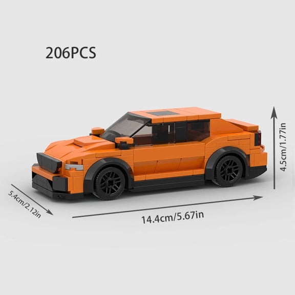 MOC Speed Champion Sports F1 City Racing Car AE86 Building Blocks Brick Vehicle Supercar Fast & Furious1 MK4 Supra Kids Toys Boy