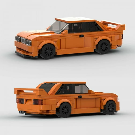 MOC M3 DTM World Famous Car Building Blocks City Vehicle Speed Champion Sport Bricks Desktop Decoration Kids Toys Birthday Gifts