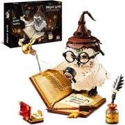 MOC Magic Owl Animal Building Set- Compatible with Lego for Adults, Ideas Collectible Bird Model