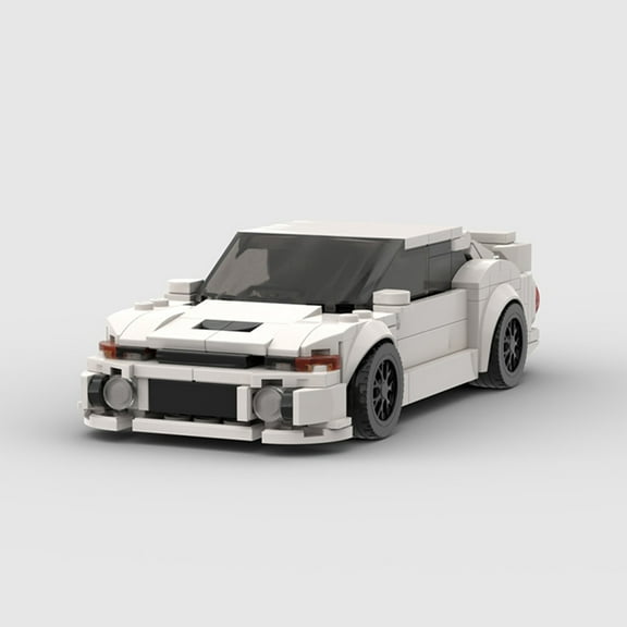 MOC Mitsubishi Lancer Evolution V  287pcs Speed Series Racing Car Building Blocks Set, Creative Bricks Toy for Brick Fans, Showcase, Collection & Return Gifts