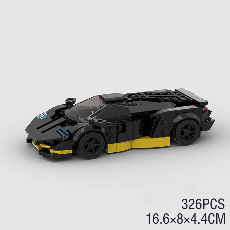 MOC Model City Racing Car Speed Champions Sports Building Blocks Bricks ...