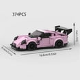 thumbnail image 1 of MOC Model City Racing Car Speed Champions Sports Building Blocks Bricks Sets Technique Supercar Racers Vehicles Kits Toys Gift, 1 of 7