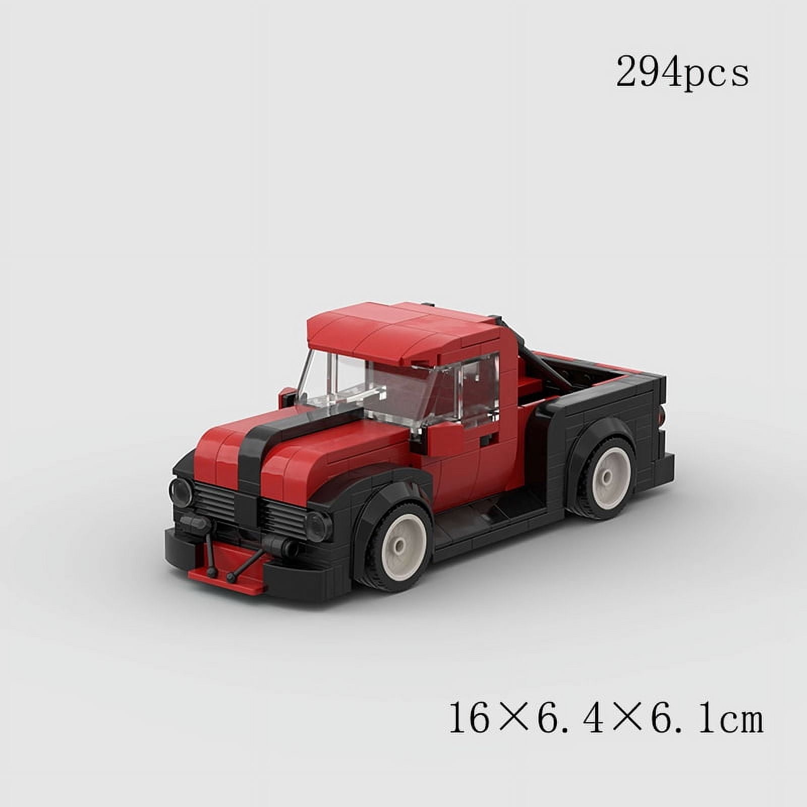 MOC Off Road Car Building Blocks Pickup Truck Bricks Cross Country Jeep ...