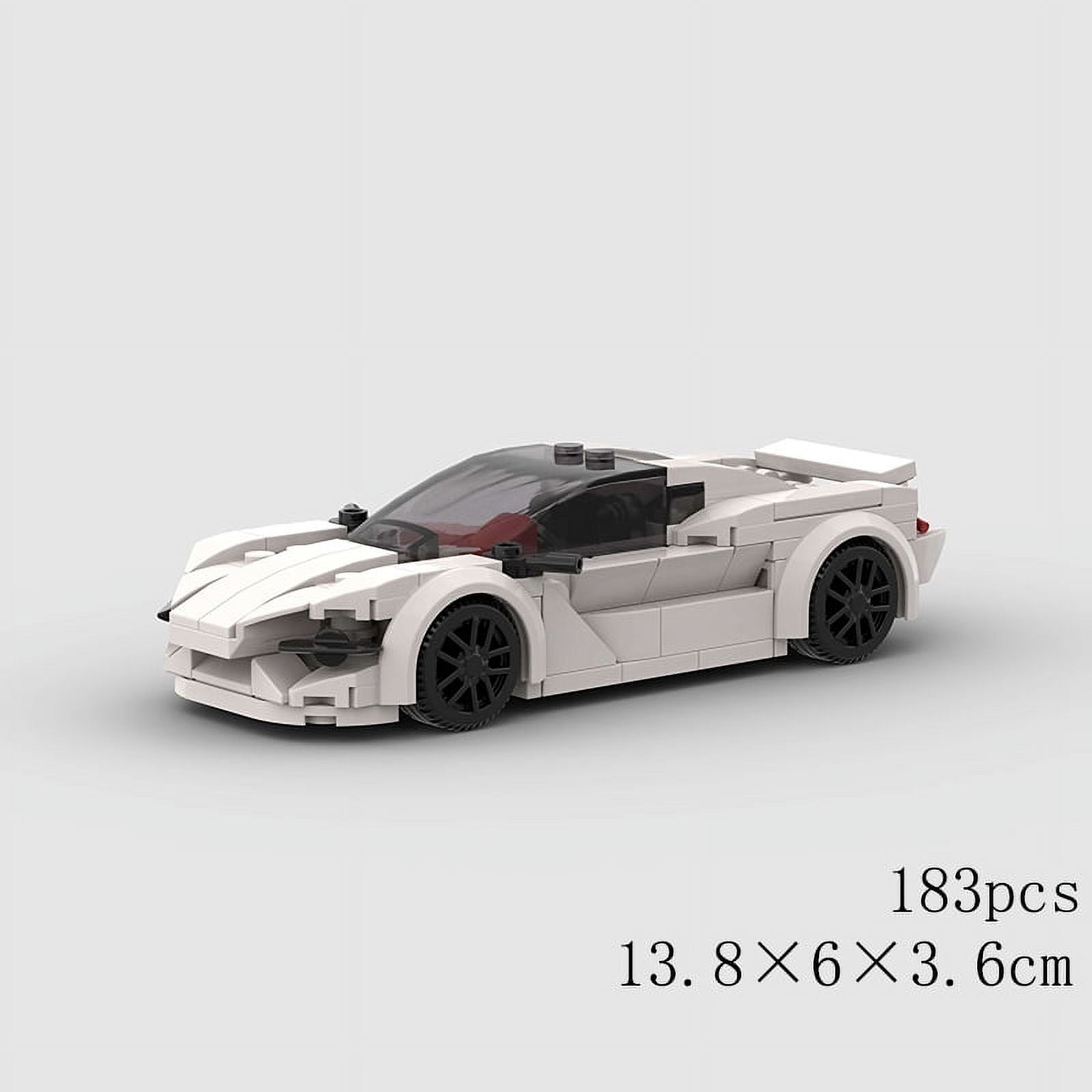 MOC Pickup Car Model Building Blocks GT RS6 Super Race Speed Racing ...