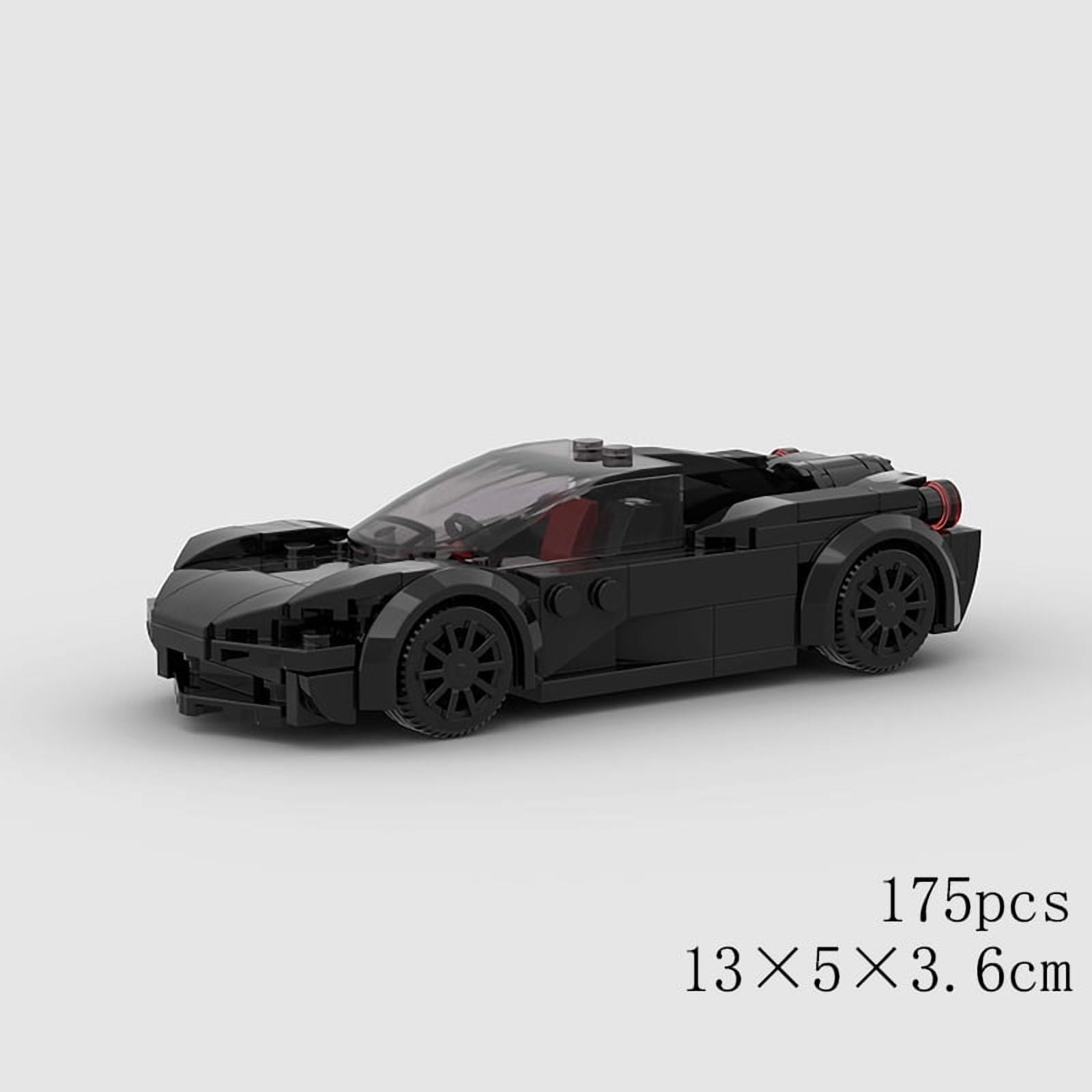 MOC Pickup Car Model Building Blocks GT RS6 Super Race Speed Racing ...