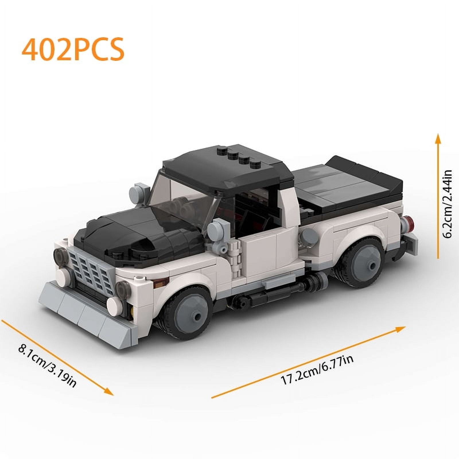 MOC Pickup Truck Mini Van City Tool Car Speed Champions Power Building ...