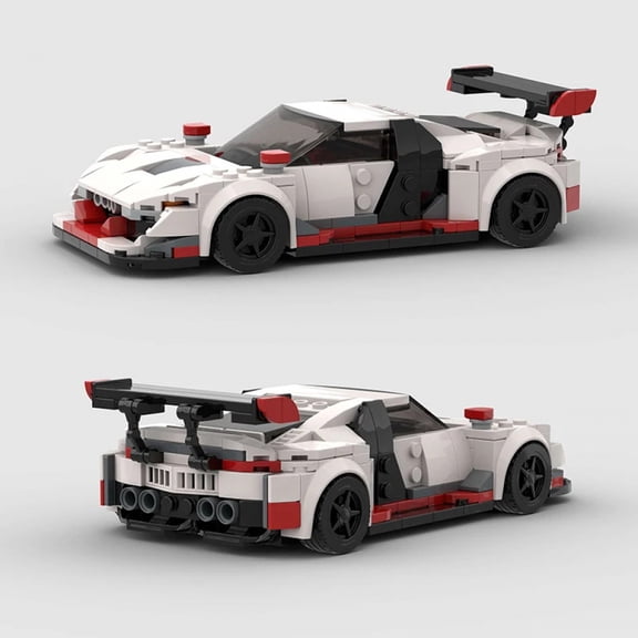 MOC R8 GT3 Famous Supercar Technical Speed Champions Race Car Building Blocks Vehicles Educational Bricks Kids Toy Boys Gifts