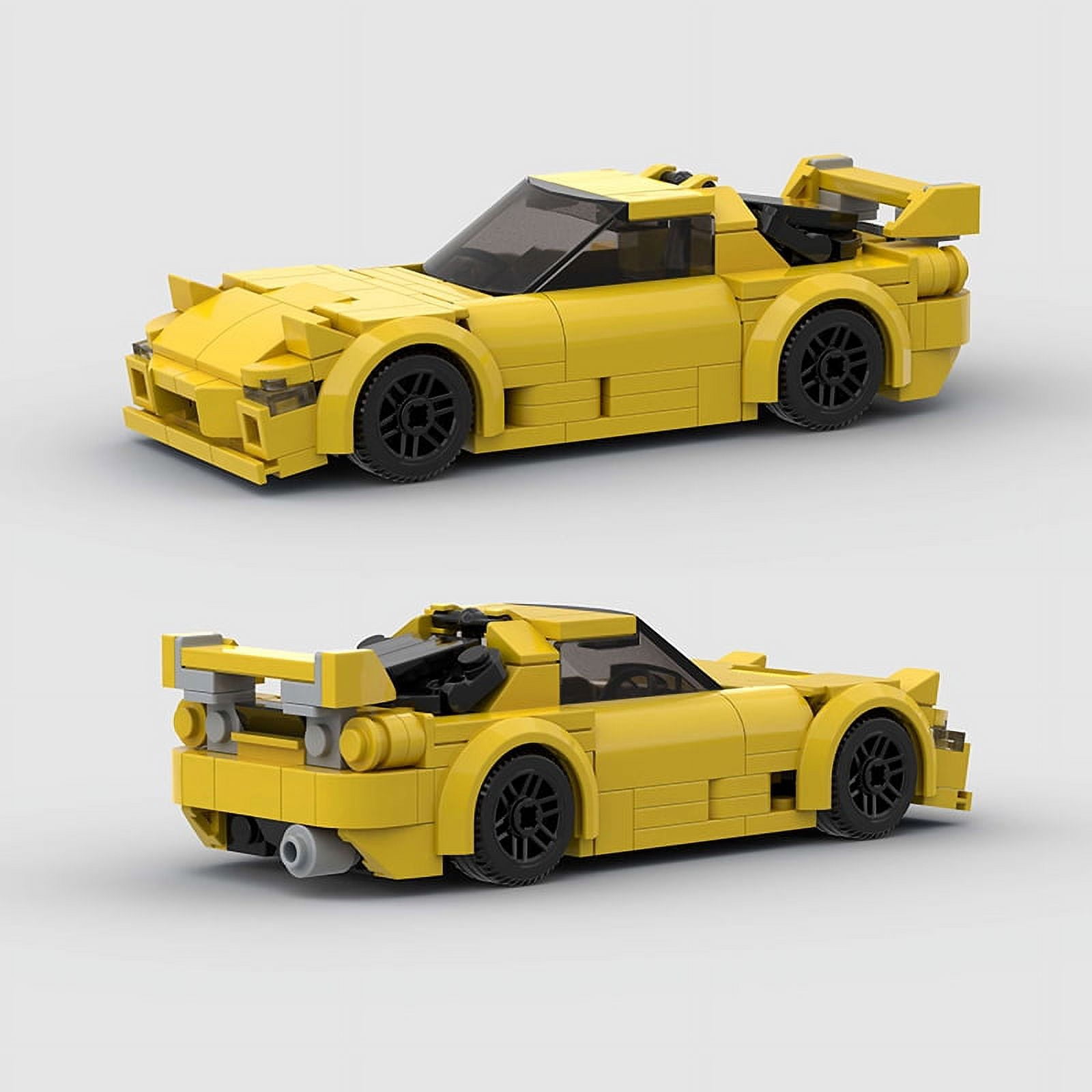 Moc RX-7 City Car Vehicle Speed Champion Racer Building Blocks Brick ...