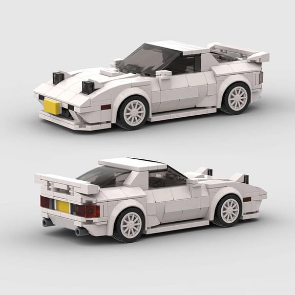 MOC RX-7 City Racing Car Speed Champions Sports Building Blocks Bricks Fast And Furious Supercar Racers Great Vehicles Kits Toys