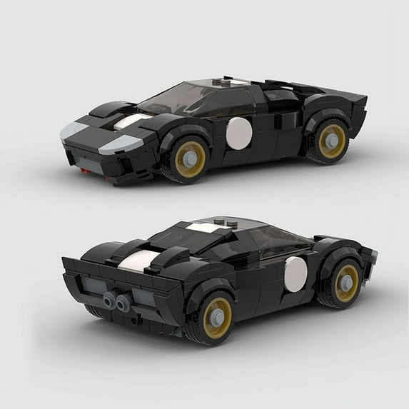 MOC Racing Car City Speed Champions Sports F1 Model Building Blocks Bricks DIY Kids Toys Classic Rally Super Racers Vehicle GT40