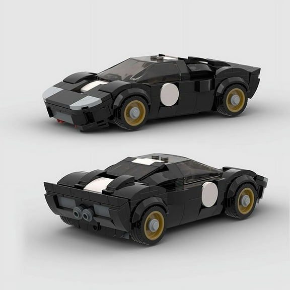 MOC Racing Car City Speed Champions Sports F1 Model Building Blocks Bricks DIY Kids Toys Classic Rally Super Racers Vehicle GT40