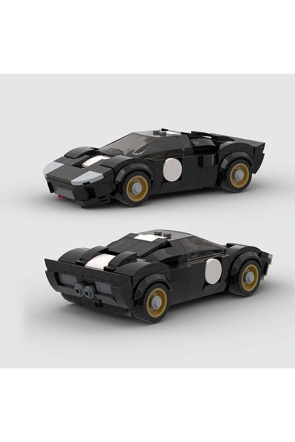 MOC Racing Car City Speed Champions Sports F1 Model Building Blocks Bricks DIY Kids Toys Classic Rally Super Racers Vehicle GT40