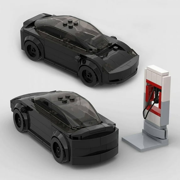 MOC Racing Car City Speed Champions Sports Model 3 Building Blocks Bricks Kids Toy Classic Rally Super Racers Vehicle Technique