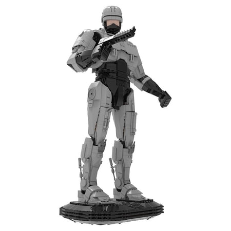 MOC Robocop Robot Mechanical Police Model Building Block Bricks Toys Set 2476pcs