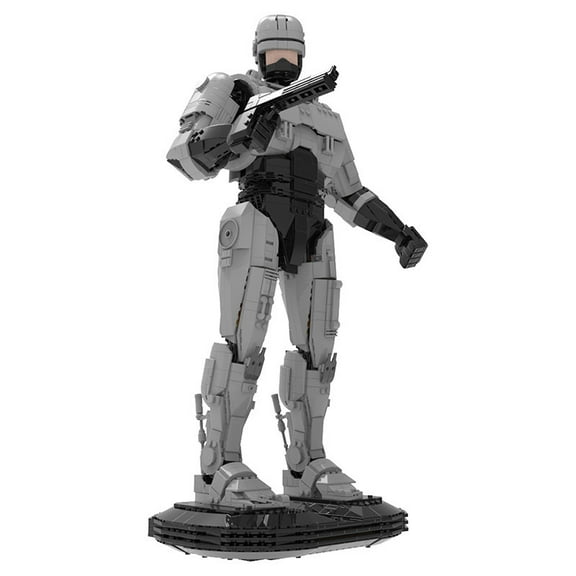 MOC Robocop Robot Mechanical Police Model Building Block Bricks Toys Set 2476pcs