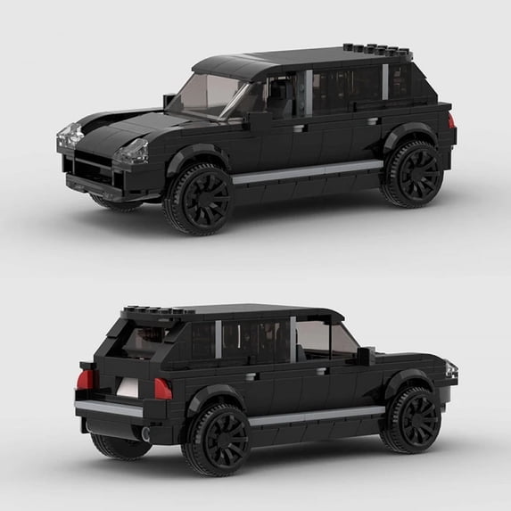MOC SUV Racing Sport Utility Vehicle City Car Speed Champion Racer Building Blocks Brick Creative Garage Toys Thanksgiving Gift