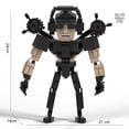 thumbnail image 1 of MOC Skibidi Toilet Building Blocks Set Titan Speakerman Cameraman Tvman Bricks DIY Model Toys For Kid New Year Birthday Gifts, 1 of 10