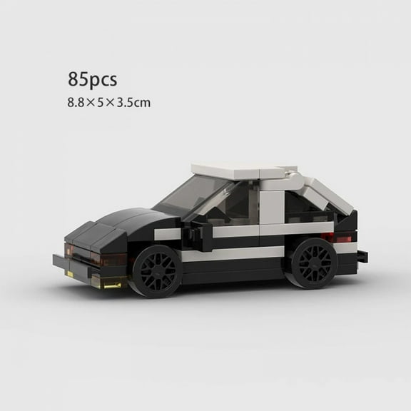 MOC Speed Champion Sports F1 City Racing Car AE86 Building Blocks Brick Vehicle Supercar Fast & Furious1 MK4 Supra Kids Toys Boy