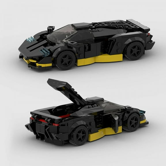 MOC Speed Champions Technical City Super Sports Car Cool Racing Building Block Model Vehicle Kids Toys Racing Men's Collection