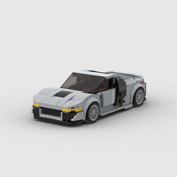 MOC Supercar Speed Champions Race Car Building Blocks Vehicles Educational Bricks Kids Toy Boys Gift