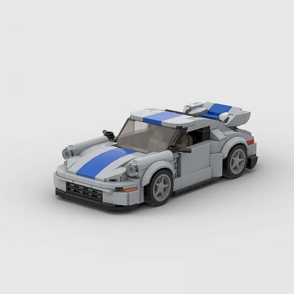 MOC Supercar Speed Champions Race Car Building Blocks Vehicles Educational Bricks Kids Toy Boys Gift