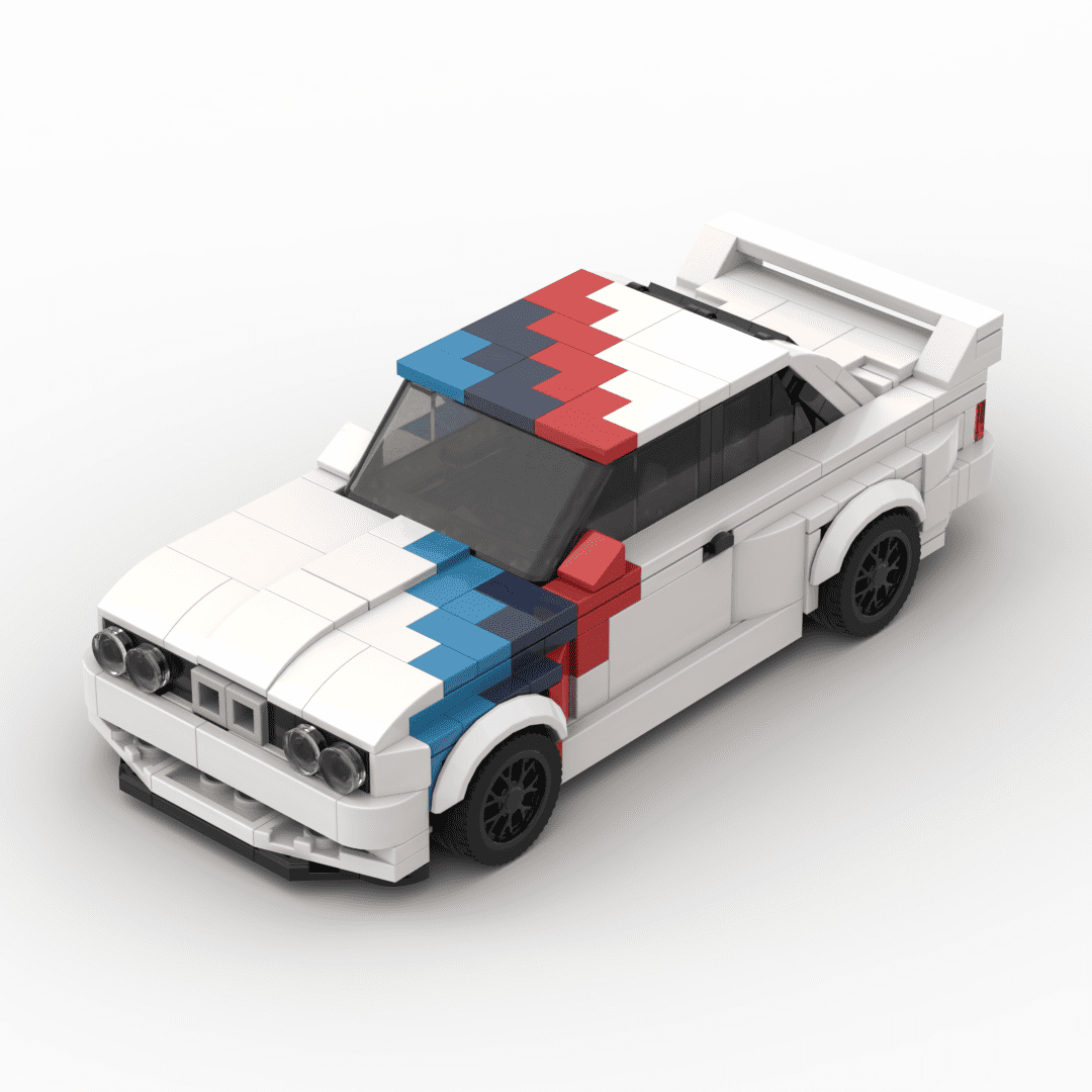 MOC Technical 455pcs E30 racing sports car Vehicle Racer Building ...