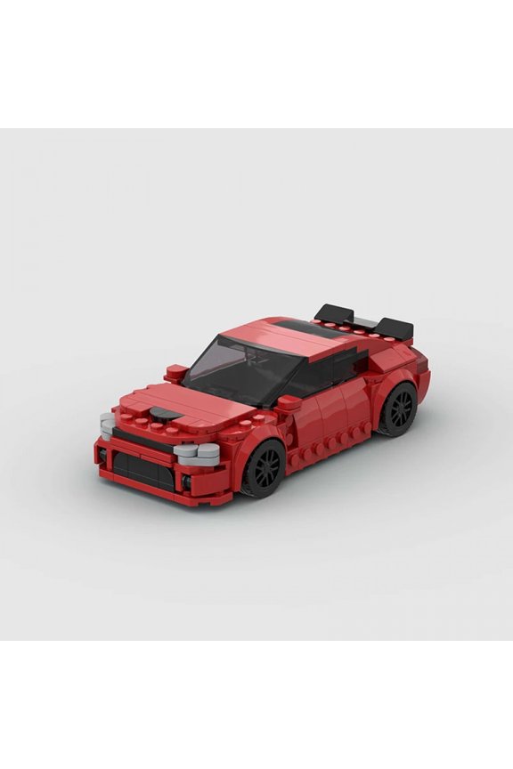 MOC Technical Racing Sports Car Vehicle Speed Champion Racer Building Blocks Brick Creative Garage Toys for Boys gift