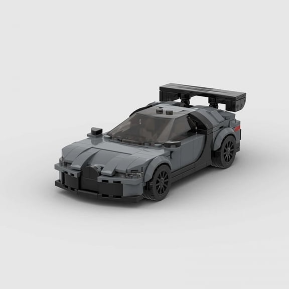 MOC Technical  Racing Sports Car Vehicle Speed Champion Racer Building Blocks Brick Creative Garage Toys for Boys gift