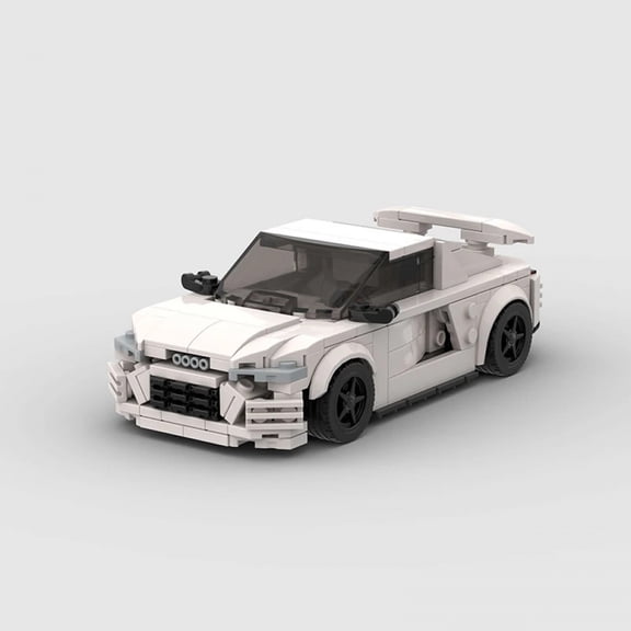 MOC Technical  Racing Sports Car Vehicle Speed Champion Racer Building Blocks Brick Creative Garage Toys for Boys gift
