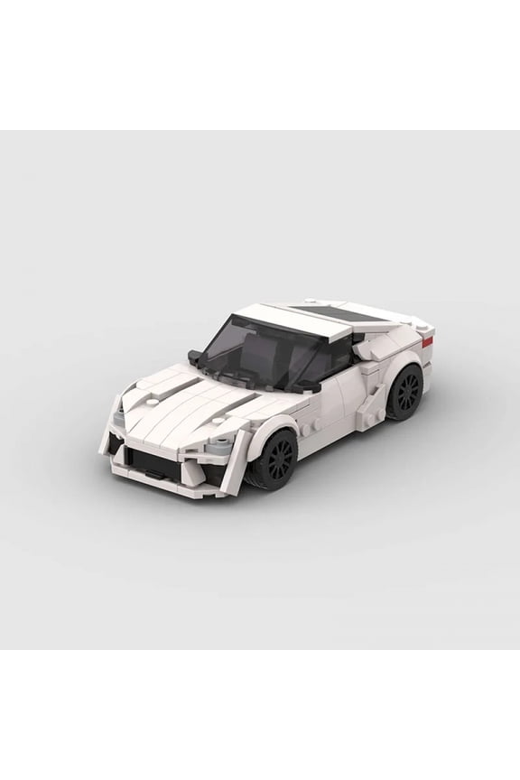 MOC Technical Racing Sports Car Vehicle Speed Champion Racer Building Blocks Brick Creative Garage Toys for Boys gift