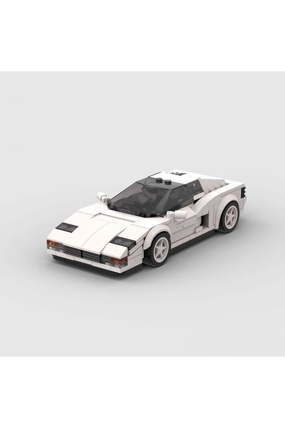 MOC Technical Racing Sports Car Vehicle Speed Champion Racer Building Blocks Brick Creative Garage Toys for Boys gift