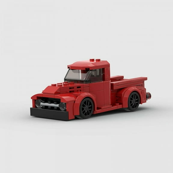 MOC Technical  Racing Sports Car Vehicle Speed Champion Racer Building Blocks Brick Creative Garage Toys for Boys gift