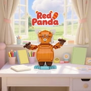 MOC Turninged Movie Figure Model Red Panda Building Blocks Set Birthday Gifts for Fans Boys and Girls (438 PCS)
