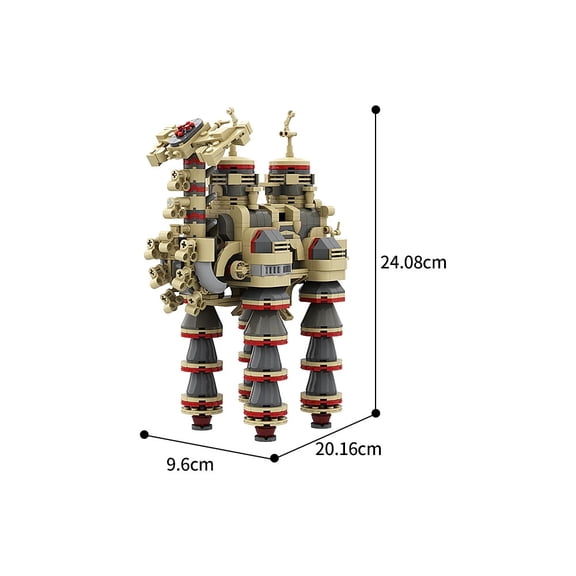 MOC Zelda Divine Beast Building Blocks Set - 4 Styles (Vah Ruta/Vah Rudania/Vah Medoh/Vah Naboris) - Mecha Elephant Model Bricks Kit for Gamers & Collectors