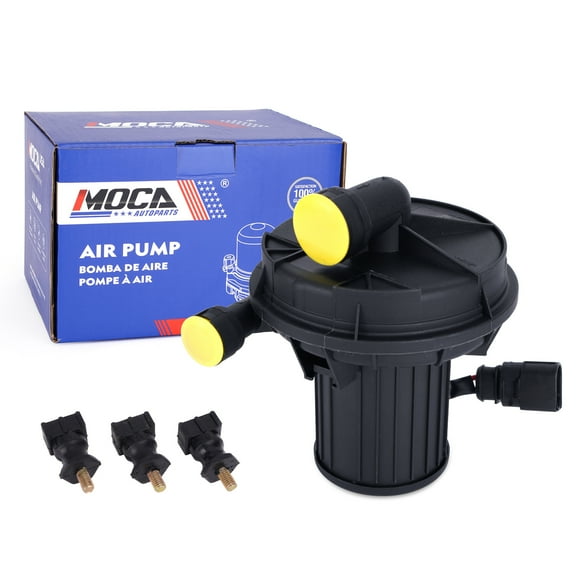 MOCA AUTOPARTS 06A959253E Secondary Air Injection Pump Fit for 1996-2001 Audi A4 2.8L & 2007-2010 Audi Q7 4.2L & 2000-2005 Volkswagen Passat 1.8L 2.8L