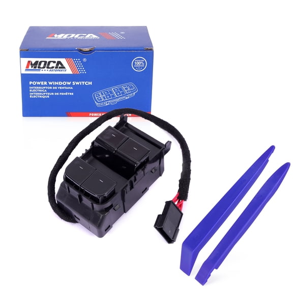 MOCA AUTOPARTS 1081037-01-F Front Left Driver Power Window Switch Fit for 2020-2024 Tesla 3 & 2021-2024 Tesla Y