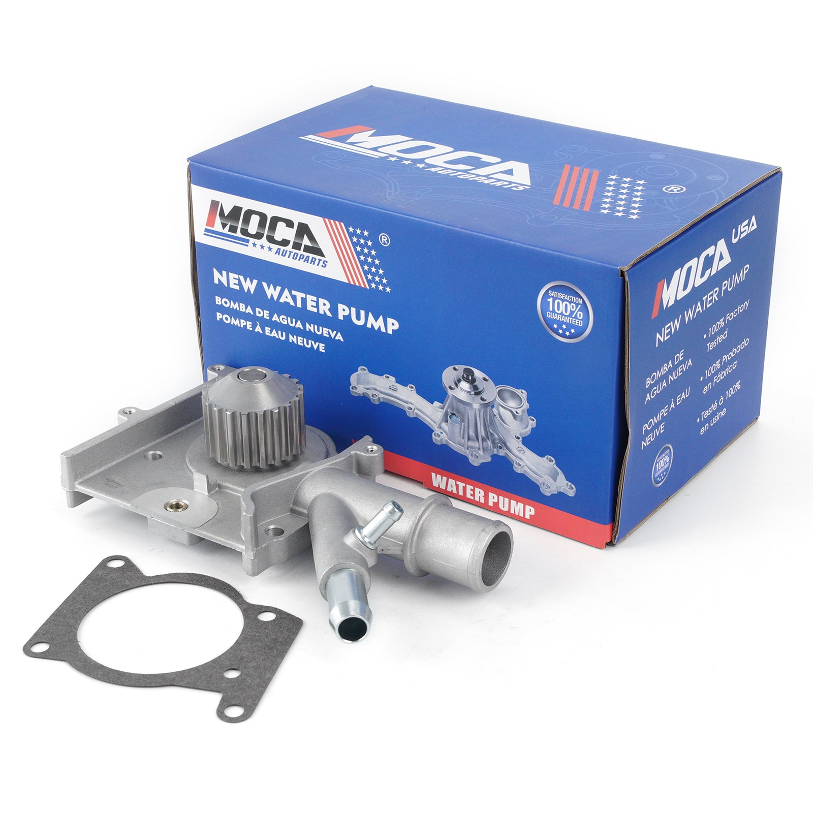 MOCA AUTOPARTS 125-5980 Water Pump Fit for 00-04 Ford Focus 2.0L ...