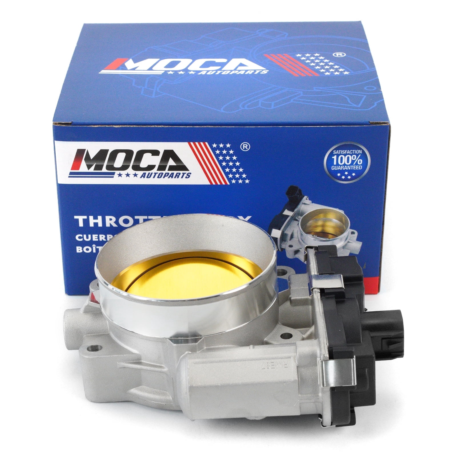 MOCA AUTOPARTS 12589235 Throttle Body Fit for 2009-2015 Cadillac CTS V8 & 2010-2015 GMC Savana 2500