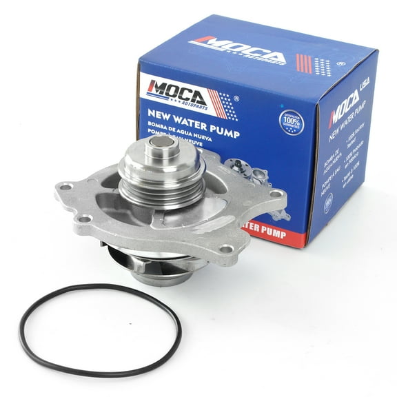 MOCA AUTOPARTS 130-9760 Engine Water Pump with Gasket Fit for 2006-2011 Buick Lucerne & Cadillac DTS 4.6L