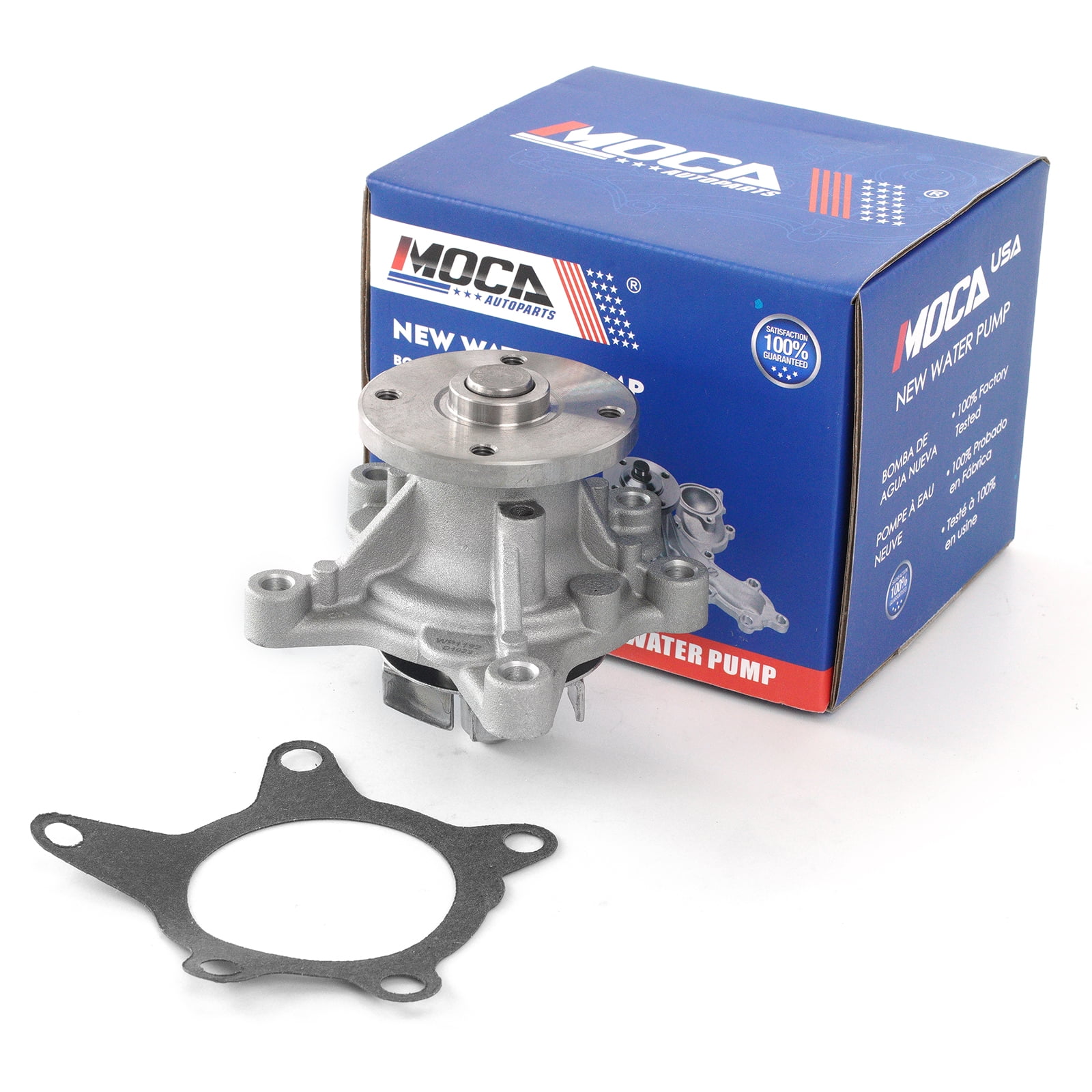 MOCA AUTOPARTS 146-7420 Engine Water Pump with Gasket Fit