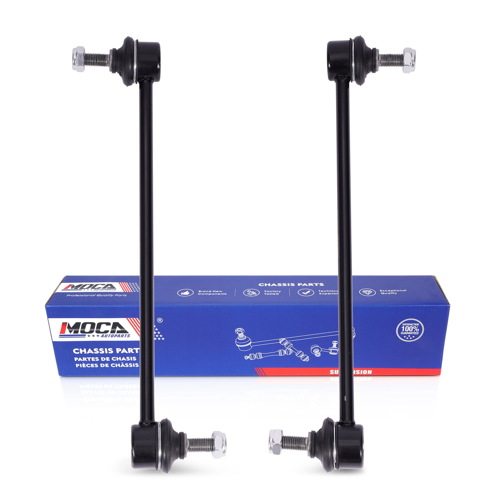 MOCA AUTOPARTS 2 Pcs Front Sway Bar Link Kit Fit for 05-08 Ford Escape L4 2.3L & 14-19 Mazda 6 L4 2.5L & 05-11 Mercury Mariner L4 3.0L