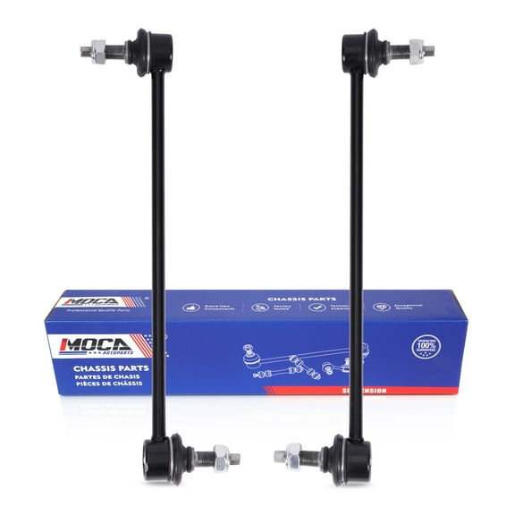 MOCA AUTOPARTS 2 Pcs Front Sway Bar Link Kit Fit for 96-10 Chrysler Town & Country V6 3.3L & 11-18 Dodge Grand Caravan V6 3.6L