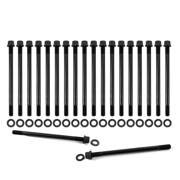 MOCA AUTOPARTS 20PCS 250-4202 Cylinder Head Bolt Kit Fit for 2006-2010 Ford E-350 Super Duty & 2003-2007 Ford F-250 Super Duty & 2003-2007 Ford F-350 Super Duty 5.4L 6.0L 7.3L