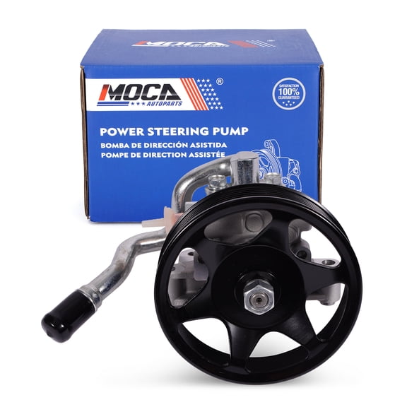 MOCA AUTOPARTS 21-5370 Power Steering Pump w/ Pulley Fit for 2004-2007 Ford Escape 3.0L & 2005-2007 Mercury Mariner 3.0L & 2005-2006 Mazda Tribute 3.0L