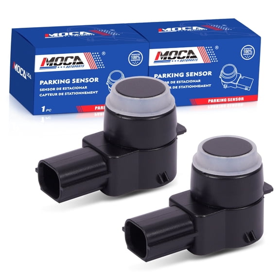 MOCA AUTOPARTS 2Pcs Front Rear Parking Assist Sensors Fit for 2010-2017 GMC Terrain & 2011-2017 Buick Regal & 2011-2016 Chevrolet Cruze & 2016 Cadillac ELR