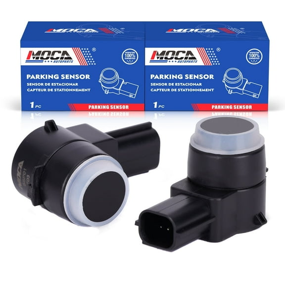 MOCA AUTOPARTS 2Pcs Rear Parking Aid Sensor Fit for 2008-2017 Buick Enclave & 2007-2014 Chevrolet Suburban 1500 & 2007-2010 Saturn Outlook