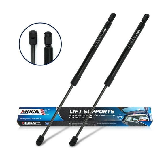 MOCA AUTOPARTS 2pcs Rear Window Glass Lift Supports Fit for 2002-2007 Jeep Liberty
