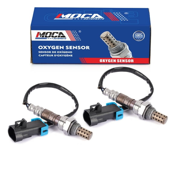 MOCA AUTOPARTS 2x 234-4257 Upstream O2 Oxygen Sensor Fit for 2011-2012 Chevrolet Express 3500 6.0L & 2011-2012 GMC Savana 2500 6.0L
