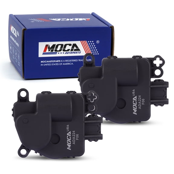 MOCA AUTOPARTS 2x 604-224 Heater Air Blend Door Actuator Fit for 2008-2012 Ford Escape & 2011-2014 Ford F-150 & 2008-2009 Ford F-250 F-350 F-450 F-550 Super Duty