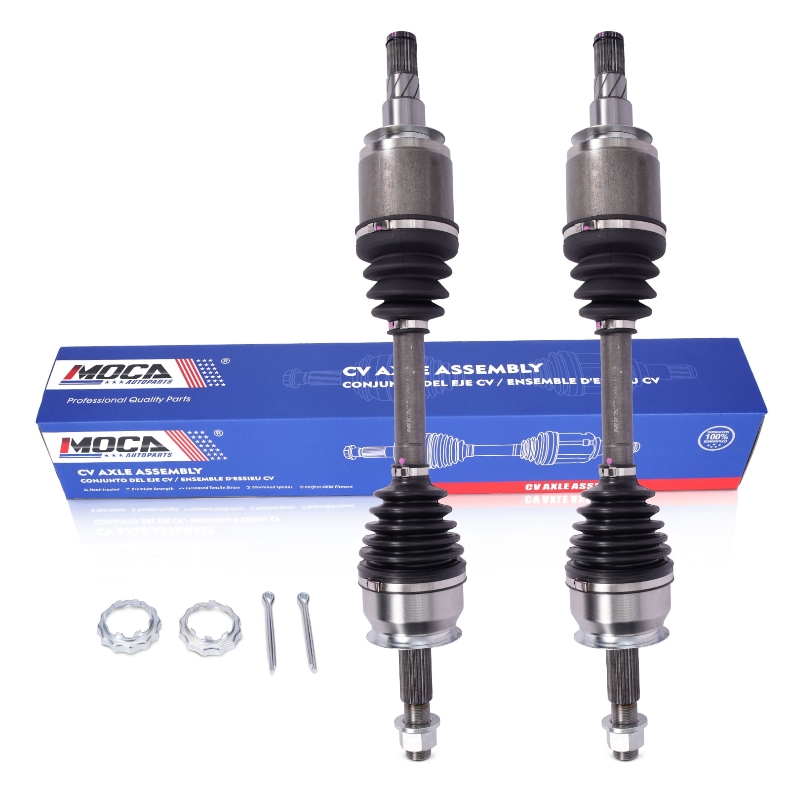 GSP CV Axle Shaft Assembly – Front Left Or Right, 24 15/16" Length, For Nissan Frontier/Pathfinder/Xterra